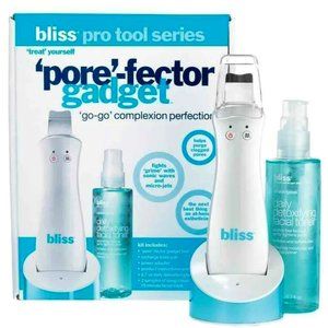 BLISS 2pc SET "PORE"-FECTOR SONIC FACE SKIN CLEANSING TOOL & TONER**NEW IN BOX!